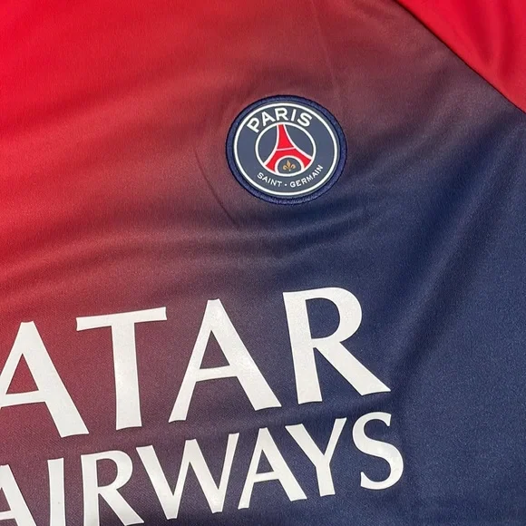 Nike Paris Saint Germain Pre Match Home Training Jersey 23/24 men size L BNWT - Picture 2 of 6